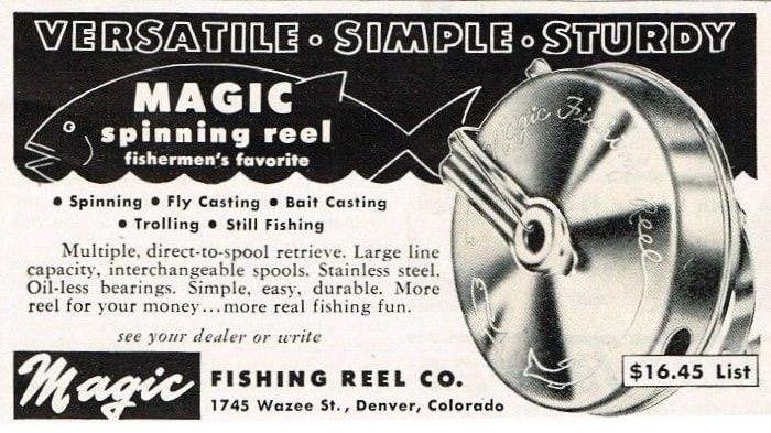 Magic Fishing Reel Denver Colorado